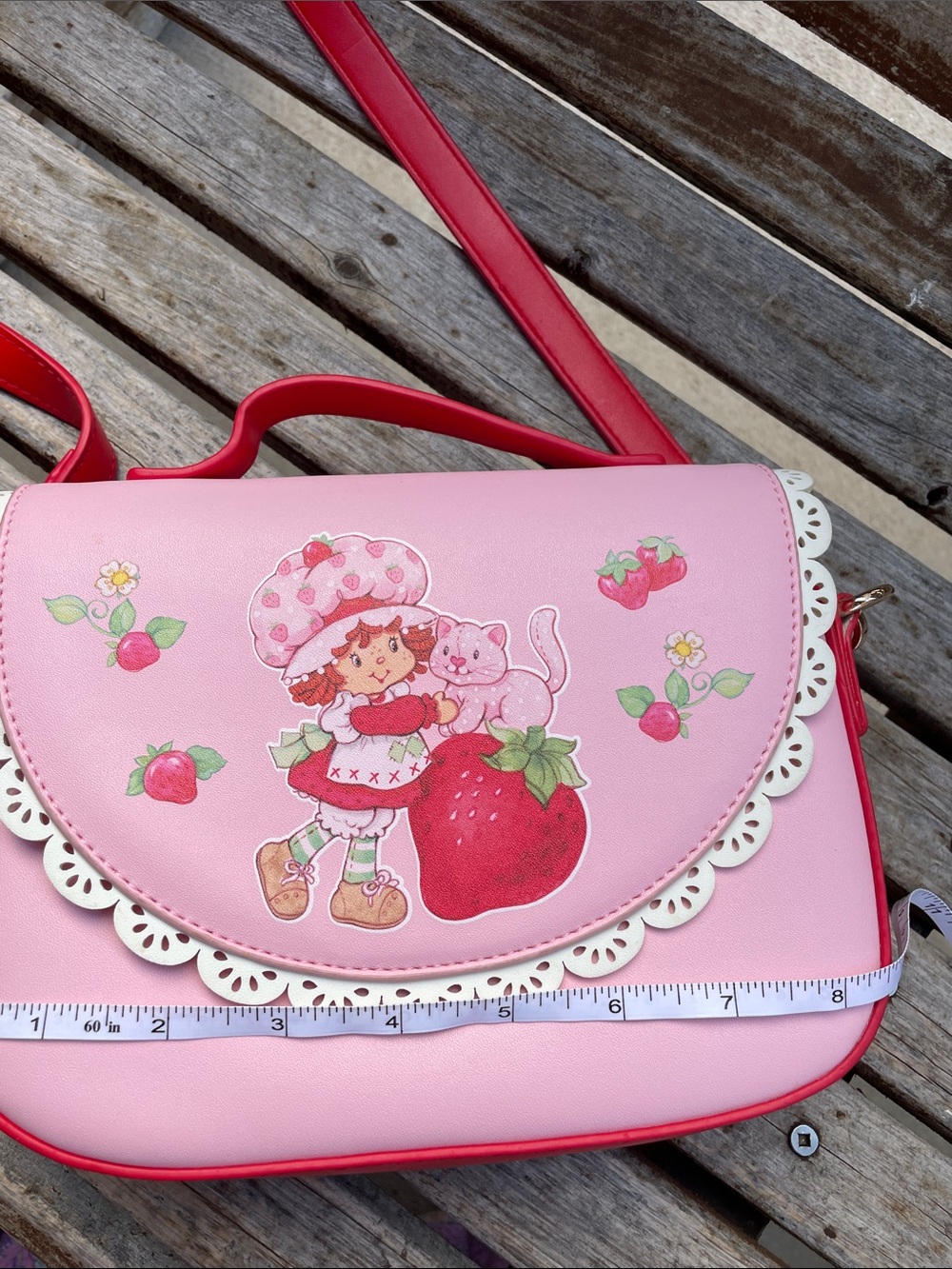 Strawberry Shortcake Crossbody Bag - Picture 2 of 7